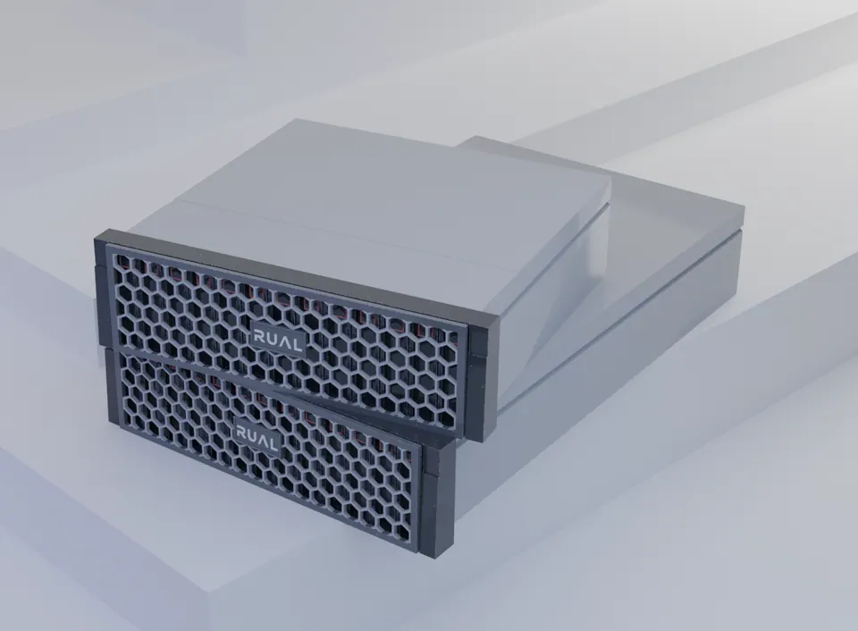 De server waarop een Corporate-licentie draait