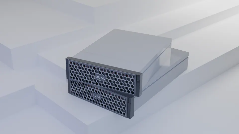 De server waarop een Geavanceerd-licentie draait
